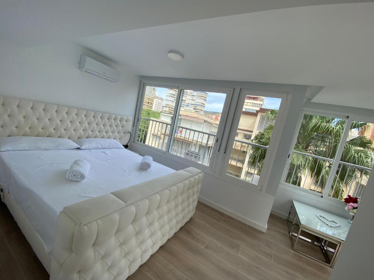 Penthous Vue Sur Mer A Benidorm Bagian luar foto